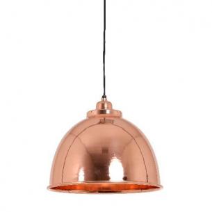 Подвесной светильник колокол бронзового цвета в стиле лофт