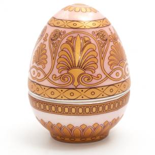 Шкатулка-яйцо с орнаментом