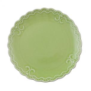 Тарелка для сладкого салатового цвета "Зефир"