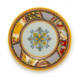 Этничная обеденная тарелка из меламина Santa Rosalia