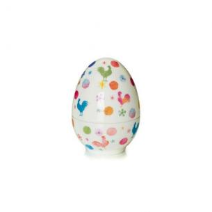Яйцо-шкатулка с ярким рисунком Cock-a-doodle-doo