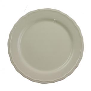 Набор из 6-ти обеденных тарелок молочного цвета Claire