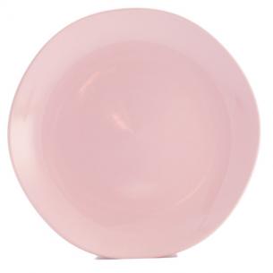 Тарелки обеденные розовые, набор 6 шт. Ritmo