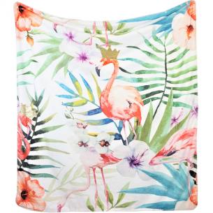 Плед с изображением фламинго Jungle 130×150 см