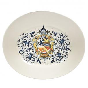 Большая настенная тарелка с гербом
