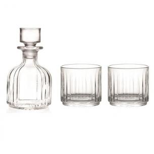 Подарочный набор из 2 стаканов и графина для виски Fusion