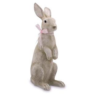 Статуэтка для декора "Кролик с бантиком"