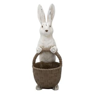 Пасхальный декор "Кролик с корзинкой"