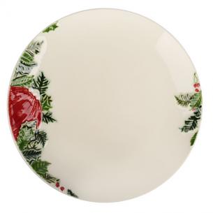 Тарелка обеденная круглая "Новогоднее чудо" Bordallo
