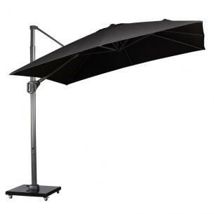 Зонт для улицы серо-черный Challenger T1 Telescope premium