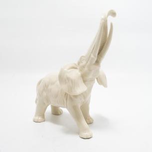 Декоративная керамическая статуэтка для классического интерьера «Мудрый слон»