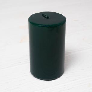 Свеча Lucid зеленая в форме цилиндра