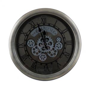 Настенные часы с открытым механизмом Brighton Skeleton Clocks