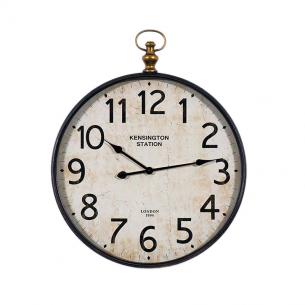 Часы круглые под старину Dickson Kensington Station Antique Clocks
