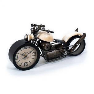 Настольные часы в виде мотоцикла Bobber Loft Clocks & Co