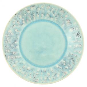 Голубая тарелка для салата Madeira