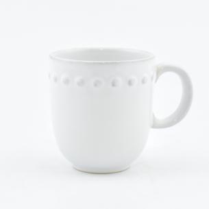 Чашка чайная белая Pearl