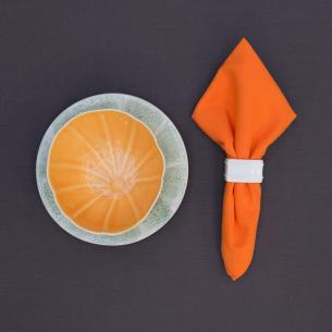 Салфетка столовая ярко-оранжевая