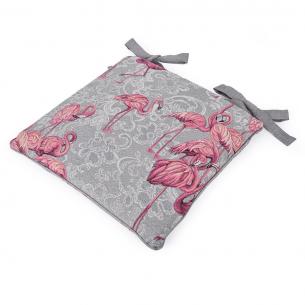 Подушка для стула с тефлоном "Фламинго"