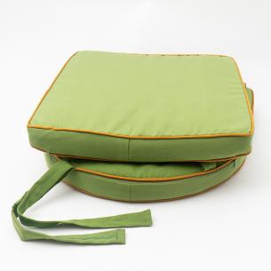 Набор из 2-х подушек для стульев New Nicole зеленые