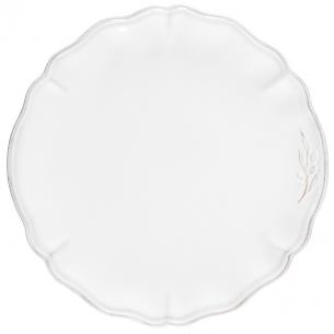 Обеденная тарелка с потертостями на краях Alentejo