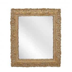 Зеркало в виде рамки для фото с акантовым орнаментом