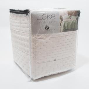 Покрывало Centrotex Lake Cube Quilt 260×260 см натуральное