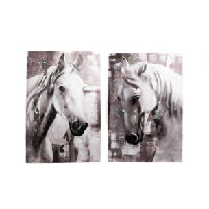 Набор из 2-х картин "Пара коней"