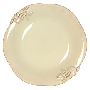 Тарелка суповая из огнеупорной керамики бежевой коллекции Mediterranea