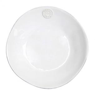 Белая тарелка для супа Nova