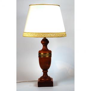 Настольная лампа с конусным абажуром Leone Aliotti