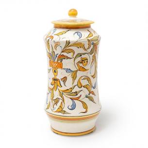 Емкость для сыпучих с крышкой, ваза из керамики Rinascimento