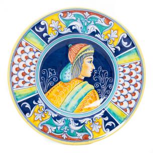 Настенная тарелка из итальянской керамики Museo Plate