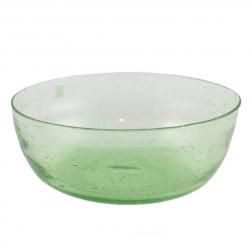 Прозрачный салатник светло-зеленого цвета Matisse