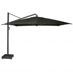 Зонт для дачи и сада серо-черный Icon premium