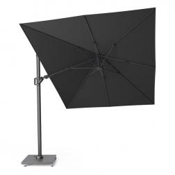 Зонт для сада и террасы серо-черного цвета Challenger T2 premium