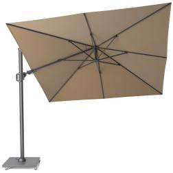 Зонт большой поворотный цвета тауп Challenger T2