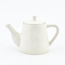Белый заварник керамический для чая Nova
