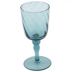 Стеклянный бокал для воды голубого оттенка Torson
