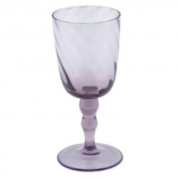 Бокал для вина стеклянный фиолетовый Torson