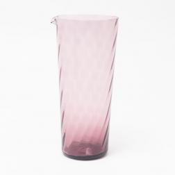 Кувшин стеклянный розовый Torson