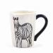 Чашка чайная с изображением зебры Masai