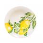 Салатник керамический с ярким рисунком "Солнечный лимон"