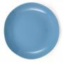 Набор из 6-ти обеденных тарелок голубого цвета Ritmo
