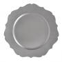 Тарелка подставная цвета серебра Lea Silver