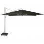 Садовый зонт от солнца Icon premium серо-черный
