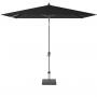 Зонт садовый большой черный Riva