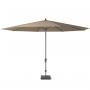 Зонт большой для сада или кафе тауп Riva