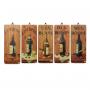 Набор из 5-ти картин с винными бутылками "Сомелье"