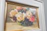 Репродукция картины Decor Toscana Розы в металлической вазе 53×43 см  - фото